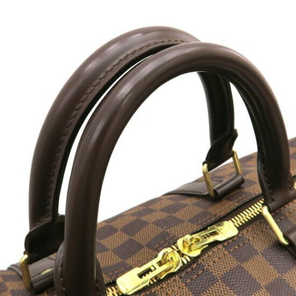 Louis Vuitton Damier Ebene Brown Keepall - Picture 4 of 8